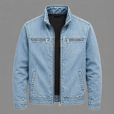 CARLOS™ | Vintage Cotton Jacket with Zip