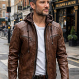 IRONWOOD - MEN'S VINTAGE LEATHER JACKET