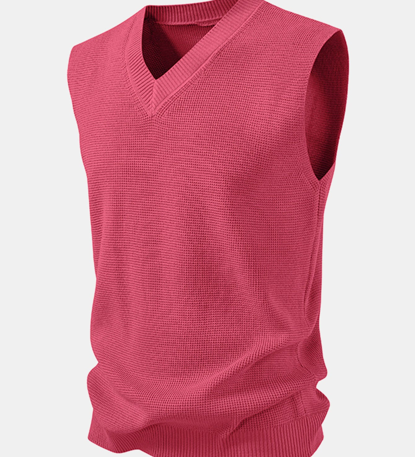 V-Neck Knit Vest