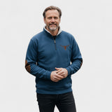 Emmett | Cream Half-Zip Sweatshirt