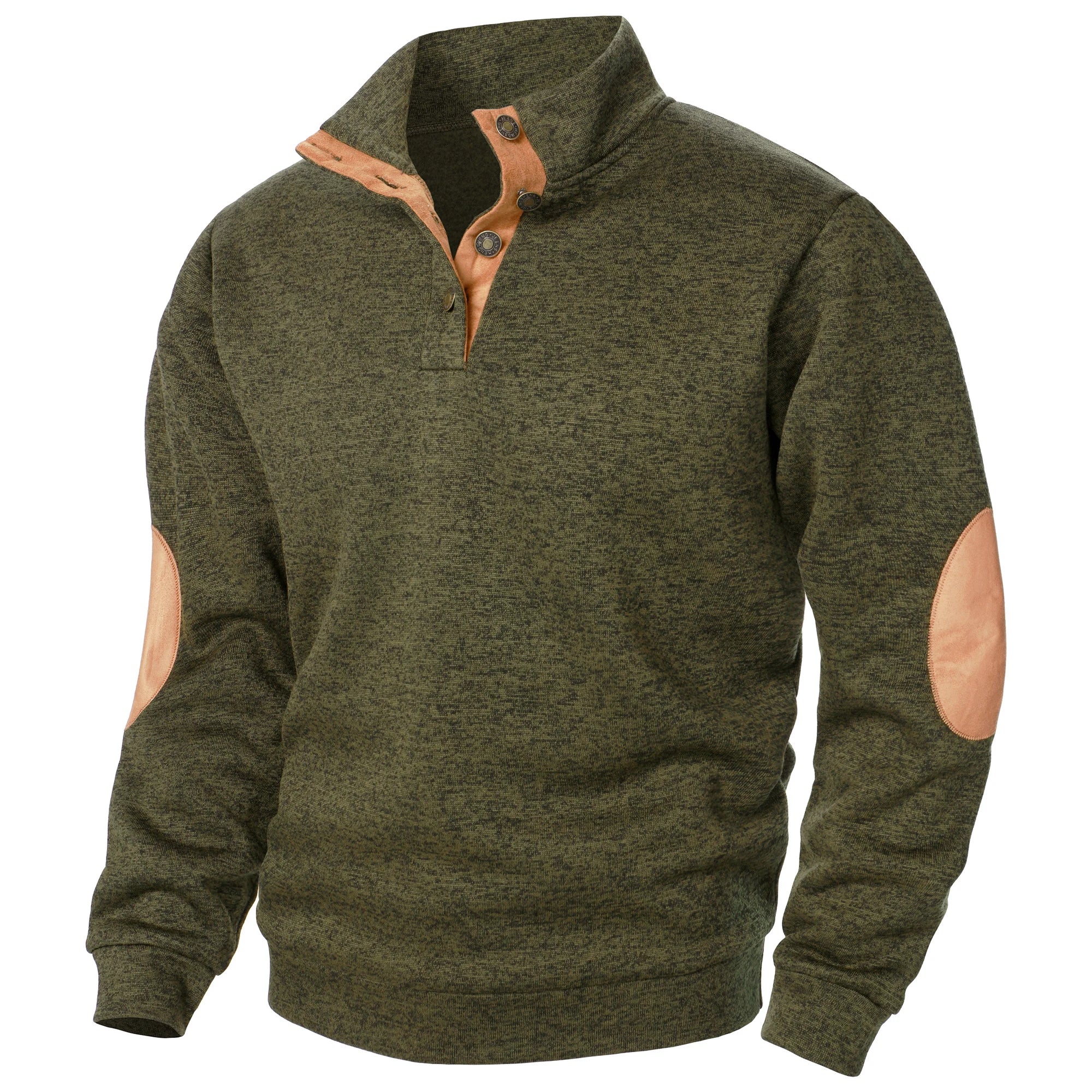 Liam | Charcoal Half-Zip Knit Jumper