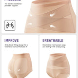 🌸Last Day-Buy 1 Get 3 Packs✨Plus-Size High-Waist Cross Tummy Control Panties