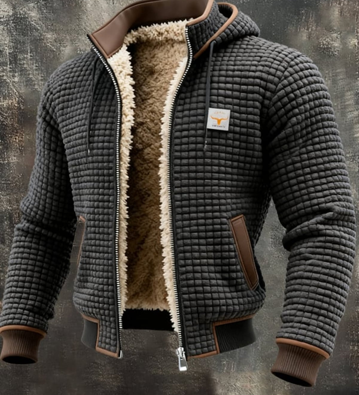 Wolfgang I Men's Padded Jacket with Zip