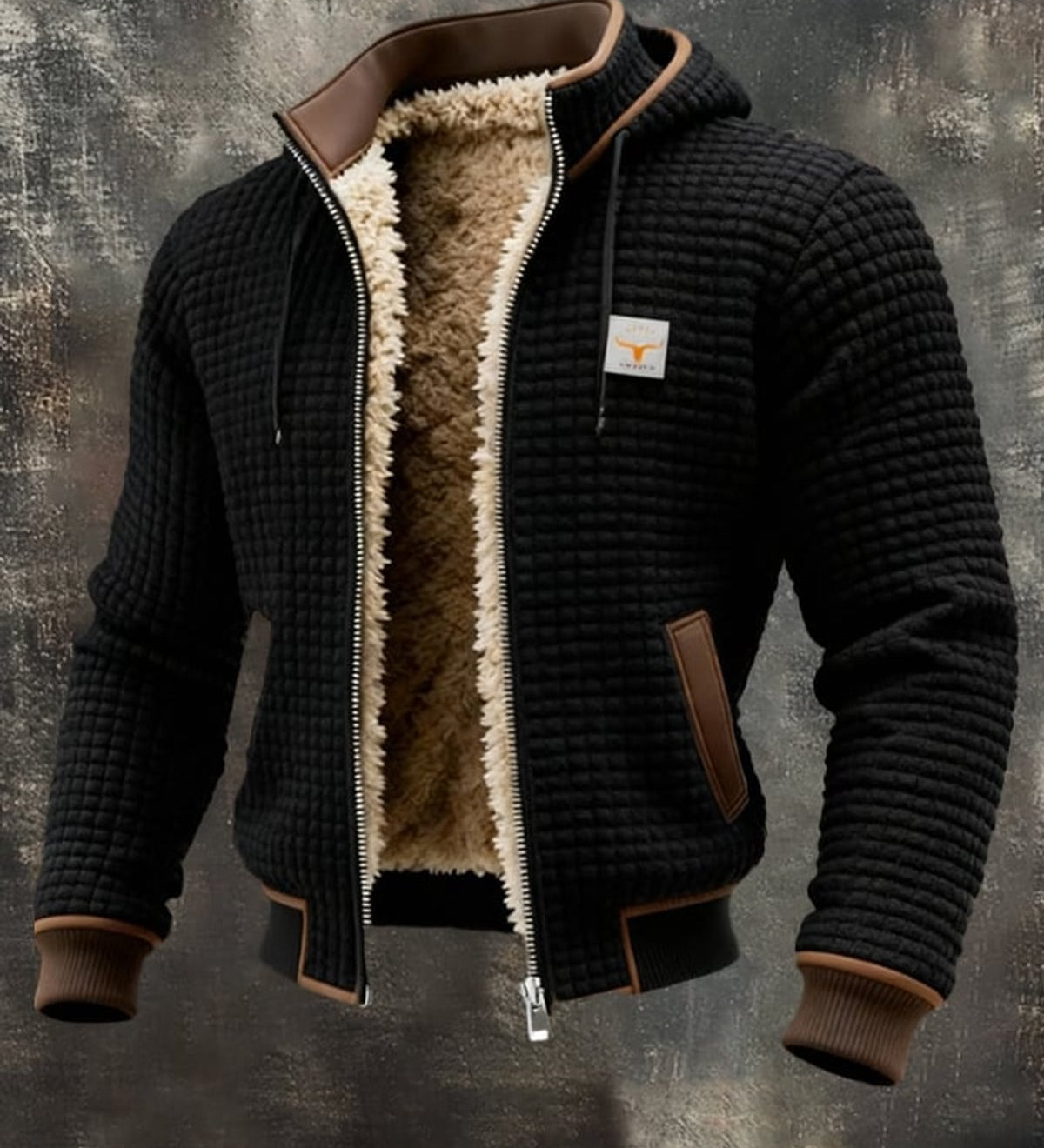 Wolfgang I Men's Padded Jacket with Zip
