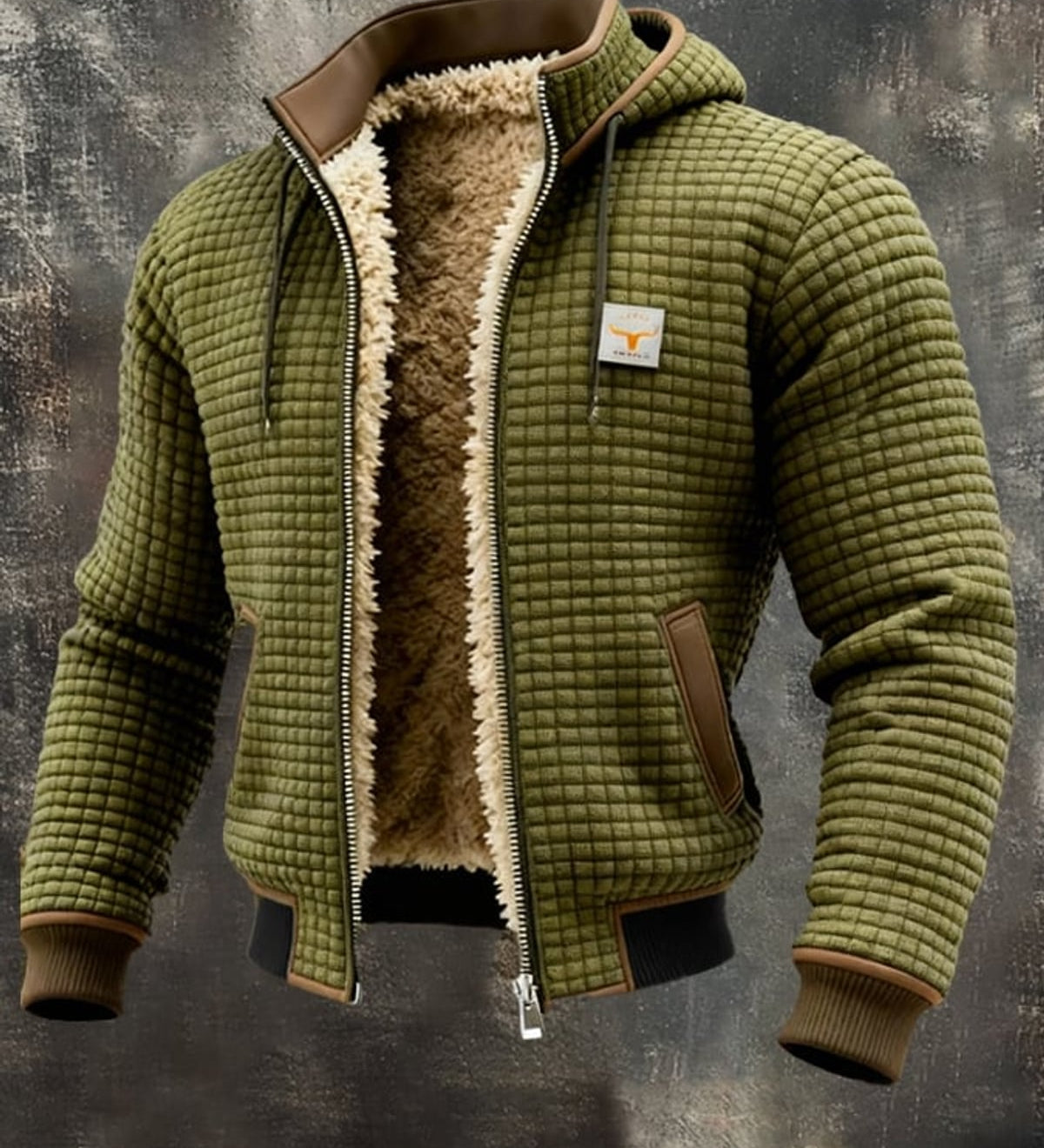 Wolfgang I Men's Padded Jacket with Zip