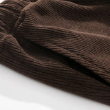 Straight Leg Corduroy Pants