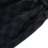 Checkerboard Straight Leg Pants