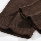 Straight Leg Corduroy Pants