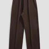 Straight Leg Corduroy Pants