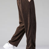 Straight Leg Corduroy Pants