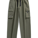 Drawstring Cargo Pants