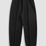 Corduroy Drawstring Jogging Pants