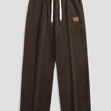 Straight Leg Corduroy Pants