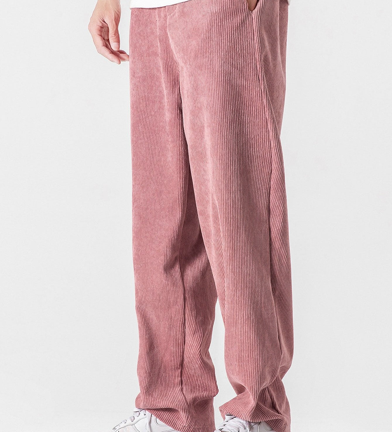 Straight Leg Corduroy Pants