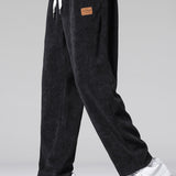 Straight Leg Corduroy Pants