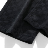 Checkerboard Straight Leg Pants