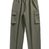 Drawstring Cargo Pants