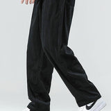 Straight Leg Corduroy Pants