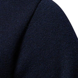 Relax Fit Zip Up Neck Sweater