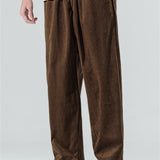 Straight Leg Corduroy Pants