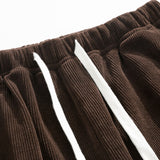 Straight Leg Corduroy Pants