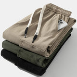 Straight Leg Cotton Cargo Pants
